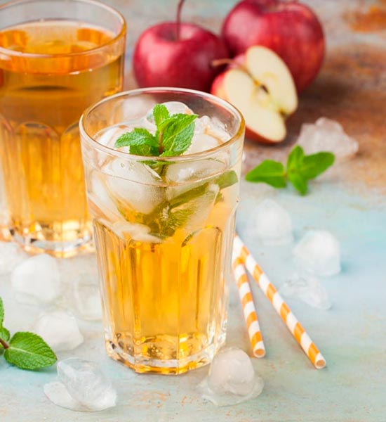 Vodka and apple deals juice